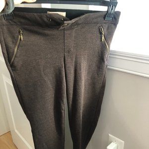 Women's Rewind Brown Stretch Jegging Pants
